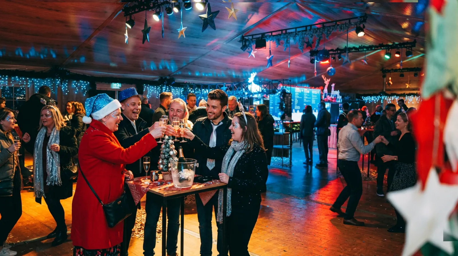 Vianočná oslava – Topgolf Viedeň